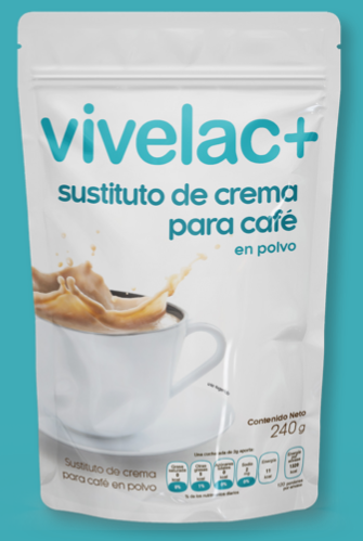 Sustituto de Crema para Café. Caja con 50 sobres de 240 grms.